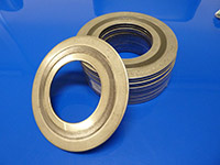 Spiral Wound Gaskets manufactured with Stainless Steel Inner & Outer Rings